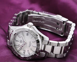 Tag Heuer Aquaracer Mother of Pearl Dial Silver Steel Strap Watch for Women - WBD131A.BA0748 Buy Now By Tag Heuer