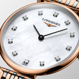 Longines La Grande Classique De Longines Diamonds Mother of Pearl Dial Two Tone Mesh Bracelet Watch for Women - L4.209.1.97.7 Buy Now By Longines