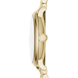 Marc Jacobs Baker Dexter Black Dial Gold Steel Strap Watch for Women - MBM3421 Buy Now By Marc Jacobs