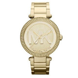 Michael Kors Parker Diamonds Gold Dial Gold Steel Strap Watch for Women - MK5784 Buy Now By Michael Kors