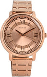 Guess Montauk Rose Gold Dial Rose Gold Steel Strap Watch For Women - W0933L3 Buy Now By Guess