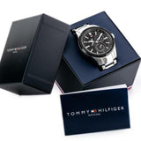 Tommy Hilfiger Austin Black Dial Silver Steel Strap Watch for Men - 1791639 Buy Now By Tommy Hilfiger