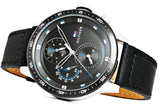 Tommy Hilfiger Trent Chronograph Quartz Black Dial Black Leather Strap Watch For Men - 1791810 Buy Now By Tommy Hilfiger