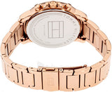 Tommy Hilfiger Claudia Black Dial Rose Gold Steel Strap Watch for Women - 1781820 Buy Now By Tommy Hilfiger