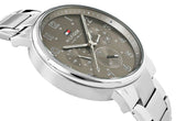 Tommy Hilfiger Chronograph Grey Dial Silver Steel Strap Watch for Men - 1710382 Buy Now By Tommy Hilfiger