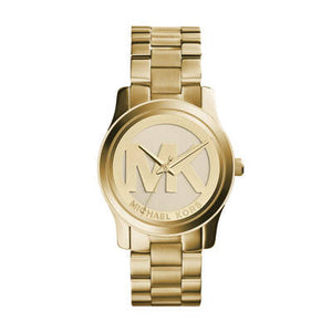 Michael Kors Runway Gold Dial Gold Steel Strap Watch for Women - MK5786 Buy Now By Michael Kors