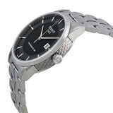 Tissot Luxury Powermatic 80 Black Dial Silver Steel Strap Watch for Men - T086.407.11.201.02 Buy Now By Tissot