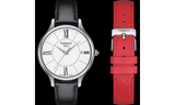 Tissot Bella Ora Round White Dial Black Leather Strap Watch For Women - T103.210.16.018.00 Buy Now By Tissot