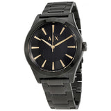 Armani Exchange Nico Analog Black Dial Black Steel Strap Watch For Men - AX7102 Buy Now By Armani Exchange