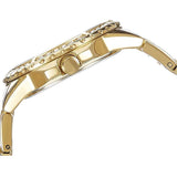 Guess Sassy Analog Quartz Gold Dial Gold Steel Strap Watch For Women - W0705L2 Buy Now By Guess