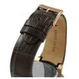 Guess Rigor Analog Brown Dial Brown Leather Strap Watch For Men - W0040G3 Buy Now By Guess