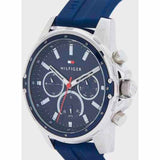 Tommy Hilfiger Mason Blue Dial Blue Rubber Strap Watch for Men - 1791791 Buy Now By Tommy Hilfiger