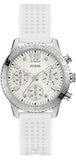 Guess Marina Quartz White Dial White Rubber Strap Watch For Women - W1025L1 Buy Now By Guess