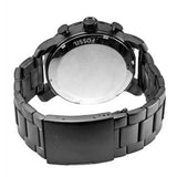 Fossil Nate Chronograph Black Dial Black Steel Strap Watch for Men - JR1401 Buy Now By Fossil