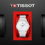 Tissot T Classic Tradition White Dial Silver Steel Strap Watch For Men - T063.610.11.037.00 Buy Now By Tissot
