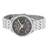 Fossil Tailor Mother of Pearl Black Dial Silver Steel Strap Watch for Women - ES3911 Buy Now By Fossil