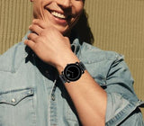 Movado Bold Black Dial Black Steel Strap Watch For Men - 3600047 Buy Now By Movado