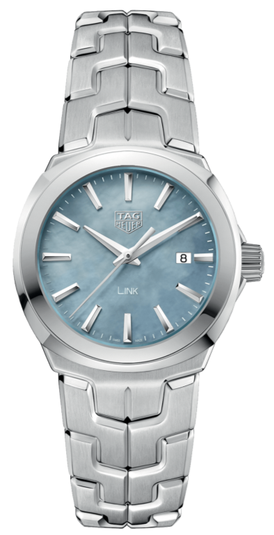 Tag Heuer Link Quartz Mother of Pearl Dial Silver Steel Strap Watch for Women - WBC1311.BA0600 Buy Now By Tag Heuer