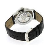 Longines Presence 38.5mm Automatic White Dial Black Leather Strap Watch for Men - L4.921.4.11.2 Buy Now By Longines