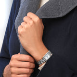 Longines Dolcevita Diamonds Mother of Pearl Dial Silver Steel Strap Watch for Women - L5.258.0.87.6 Buy Now By Longines