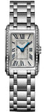 Longines Dolcevita Diamonds Silver Dial Silver Steel Strap Watch for Women - L5.258.0.71.6 Buy Now By Longines