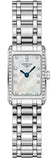 Longines Dolcevita Diamonds Mother of Pearl Dial Silver Steel Strap Watch for Women - L5.258.0.87.6 Buy Now By Longines