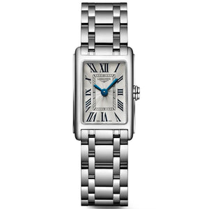Longines Dolcevita White Dial Silver Steel Strap Watch for Women - L5.258.4.71.6 Buy Now By Longines