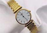 Longines La Grande Classique De Longines White Dial Gold Steel Strap Watch for Women - L4.209.2.11.8 Buy Now By Longines