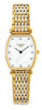 Longines La Grande Classique White Dial Two Tone Mesh Bracelet Watch for Women - L4.205.2.87.7 Buy Now By Longines