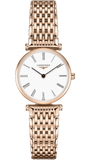 Longines La Grande Classique White Dial Rose Gold Mesh Bracelet Watch for Women - L4.209.1.91.8 Buy Now By Longines