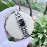 Longines Dolcevita Black Dial Silver Steel Strap Watch for Women - L5.258.4.57.6 Buy Now By Longines