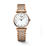 Longines La Grande Classique De Longines Diamonds Mother of Pearl Dial Two Tone Mesh Bracelet Watch for Women - L4.209.1.97.7 Buy Now By Longines
