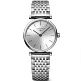 Longines La Grande Classique De Longines Silver Dial Silver Mesh Bracelet Watch for Women - L4.209.4.72.6 Buy Now By Longines