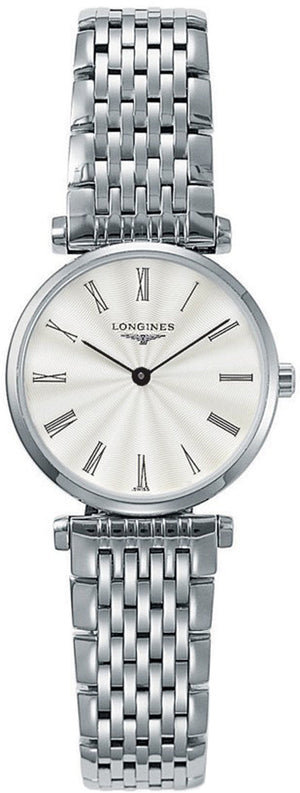 Longines La Grande Classique White Dial Silver Steel Strap Watch for Women - L4.209.4.71.6 Buy Now By Longines