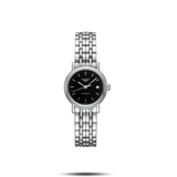 Longines Presence 25.5mm Automatic Black Dial Silver Steel Strap Watch for Women - L4.321.4.52.6 Buy Now By Longines