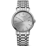 Longines Presence 38.5mm Automatic Silver Dial Silver Mesh Bracelet Watch for Men - L4.921.4.72.6 Buy Now By Longines