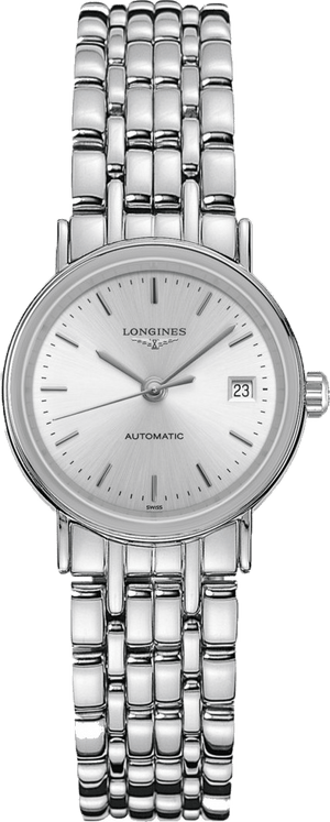 Longines Presence 25.5mm Automatic Stainless Steel Watch for Women - L4.321.4.72.6 Buy Now By Longines