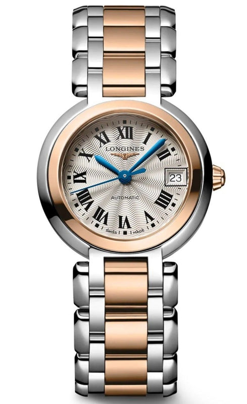 Longines PrimaLuna Automatic 26.5mm Silver Dial Two Tone Steel Strap Watch for Women - L8.111.5.78.6 Buy Now By Longines