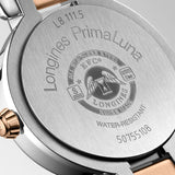 Longines PrimaLuna Automatic Diamond 26.5mm Silver Dial Two Tone Steel Strap Watch for Women - L8.111.5.79.6 Buy Now By Longines