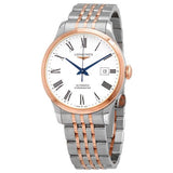 Longines Record Automatic 18K Pink Gold Watch for Men - L2.821.5.11.7 Buy Now By Longines