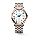 Longines Record Automatic 18K Pink Gold Watch for Men - L2.821.5.11.7 Buy Now By Longines