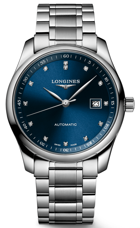 Longines Master Collection Automatic 40mm Blue Dial Silver Steel Strap Watch for Men - L2.793.4.97.6 Buy Now By Longines