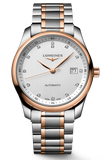 Longines Master Collection Automatic 40mm Silver Dial Two Tone Steel Strap Watch for Men - L2.793.5.77.7 Buy Now By Longines
