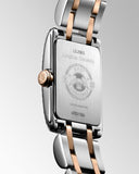 Longines Dolcevita 18K Gold Silver Dial Two Tone Steel Strap Watch for Women - L5.258.5.71.7 Buy Now By Longines