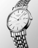 Longines Presence 38.5mm Automatic Stainless Steel Watch for Men - L4.921.4.12.6 Buy Now By Longines