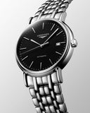 Longines Presence 38.5mm Automatic Stainless Steel Watch for Men - L4.921.4.52.6 Buy Now By Longines