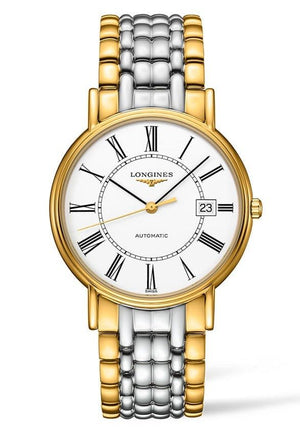 Longines Presence 38.5mm Automatic Stainless Steel Watch for Men - L4.921.2.11.7 Buy Now By Longines
