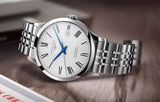 Longines Record Automatic Stainless Steel 40mm Watch for Men - L2.821.4.11.6 Buy Now By Longines