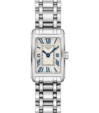 Longines Dolcevita White Dial Silver Steel Strap Watch for Women - L5.258.4.71.6 Buy Now By Longines
