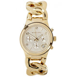 Michael Kors Runway Twist Gold Dial Gold Stainless Steel Strap Watch for Women - MK3131 Buy Now By Michael Kors
